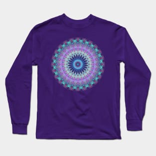 Fractal Mandala Long Sleeve T-Shirt